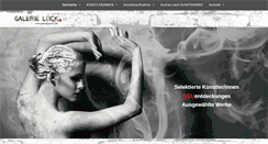 Desktop Screenshot of galerie-lueck.de